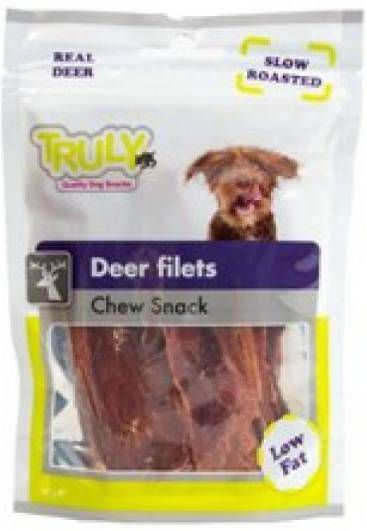 Truly 15x Hondensnack Fillets Deer 85 gr
