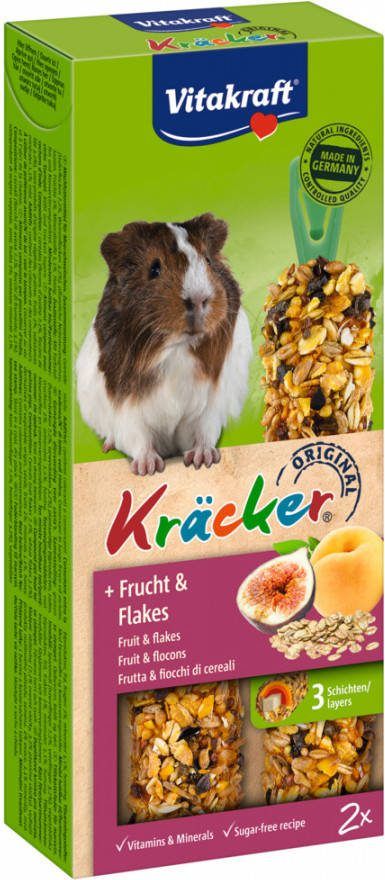 Vitakraft Cavia Kracker Knaagdiersnack Fruit