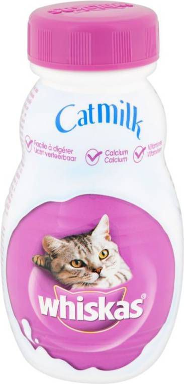 Whiskas Catmilk Kattensnack Melk 200 ml