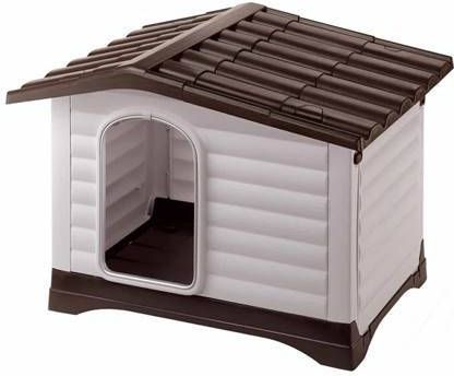 ferplast Dogvilla 90 B 88 x D 72 x H 65 cm Kunststof Hondenhok Dogvilla