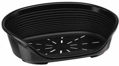 ferplast L 93, 5 x B 68 x H 28, 5 cm Hondenmand Siesta Deluxe Zwart