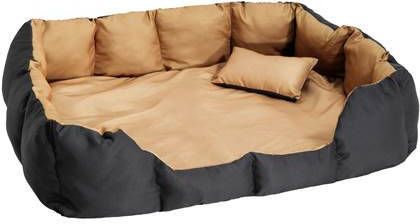 Tectake Hondenbed Hondenmand Xxl Zwart bruin 400746