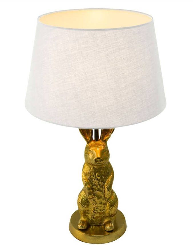 impré Tafellamp, konijn Goudkleur/Bruin