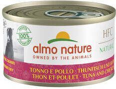 Almo Nature Dog HFC 95 Natural Hondenvoer Blik Tonijn & Kip 24 x 95 g