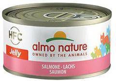 Almo Nature HFC 70 Jelly Kattenvoer Blik Zalm 24 x 70 gr