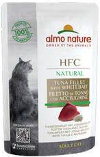 Almo Nature HFC Natural Kattenvoer Tonijn en Jonge Ansjovis 24 x 55 g
