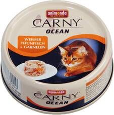 Animonda Carny Ocean Witte Tonijn + Garnalen(12x80 gr. )