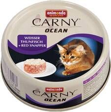 Animonda Carny Ocean Witte Tonijn + Rode Snapper(12x80 gr. )