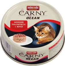 Animonda Carny Ocean Witte Tonijn + Rund(12x80 gr. )