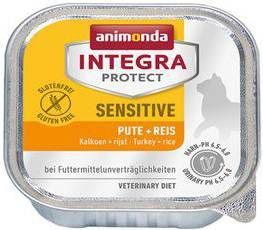 Animonda Integra Protect Cat Sensitive Kalkoen & Rijst 16 x 100 g