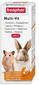 Beaphar 3x Multi vit Konijn&amp, Knaagdier 50 ml