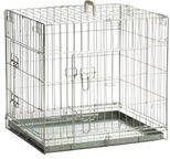 Beeztees Hondenbench 2 deurs inklapbaar verzinkt 78 X 55 X 61 CM