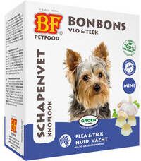 Biofood BF Petfood Schapenvet Mini Bonbons met knoflook Per 3 verpakkingen