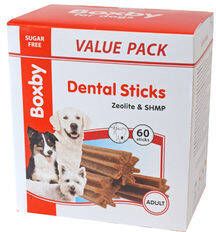 Boxby Dental Sticks Adult Medium Valuepack Hondensnacks Kip 1.2 kg 60 stuks