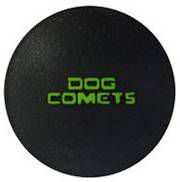 Dog Comets Ball Stardust Medium Hondenspeelgoed Zwart&Groen