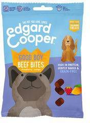 Edgard&Cooper Beef Bites Hondensnacks Rund Aardbei Mango 50 g
