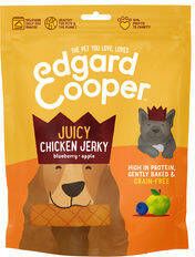 Edgard&Cooper Chicken Jerky Hondensnacks Kip Bosbessen Appel 150 g