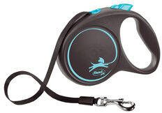 Flexi Black Design Tape L 5 m Hondenriem Blauw&Zwart