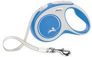 Flexi Rollijn New Comfort Tape S 5 m Hondenriem Blauw&Lichtgrijs