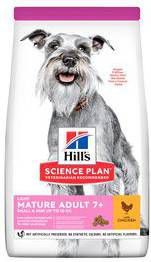 Hill's Science Plan 2x2, 5kg Senior Mature Adult Light Small & Mini met Kip Hondenvoer