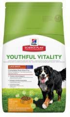 Hill's Hill's Mature Adult Senior Vitality Large Breed kip rijst hondenvoer 2 x 14 kg + gratis 2 x Hill's Soft Baked snack