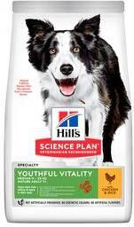 Hill's Hill's Mature Adult Senior Vitality Medium kip hondenvoer 2 x 14 kg + gratis 2 x Hill's Soft Baked snack