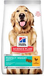 Hill's Science Plan Voordeelpakket 2 zakken Adult 1+ Perfect Weight Large Breed met Kip(2 x 12 kg )
