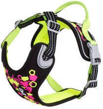 Hurtta Weekend Warrior Harnas Neon Licorice 45 60 cm