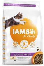 Iams 10% korting! Vitality droogvoer 10 kg Adult Sterilised Chicken