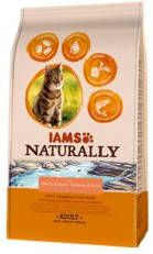Iams 5x Naturally Kat Adult North Atlantic Zalm&amp, Rijst 700 gr