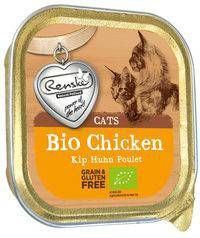 Renske Kat Biologisch Vers Gestoomde Kip(85 gram)Per 19(19 x 85 gr )