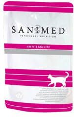 Sanimed Veterinary Nutrition Anti-Struvite Pouch kattenvoer 12 x 100 gram