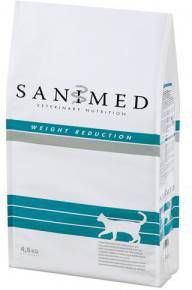 Sanimed Veterinary Nutrition Weight Reduction kattenvoer 2 x 4,5 kg