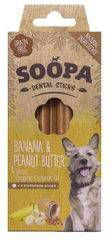 Soopa Dental Sticks banaan & pindakaas voor de hond Per stuk