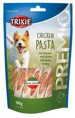 Premio Chicken Penne Pasta hondensnack 6 x 100 gram (2 x Chicken Pizza, 2 x Beef Coins, 2 x Penne Pasta)