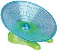 Trixie Loopschijf Voor Hamsters En Muis Speelgoed Ø 17 cm Blauw Groen