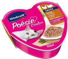 Vitakraft Poésie Saus Alu 85 g Kattenvoer Kip&Kalkoen