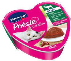 Vitakraft Poésie Gelei Alu 85 g Kattenvoer Wild&Cranberry