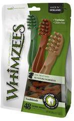 Whimzees Tandenborstel Stazak Hondensnacks Dental 48x6.4 cm 48 stuks Xsmall