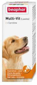 Beaphar Laveta Hond Carnithine Voedingssupplement Huid Vacht 50 ml