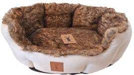Boon Est.1941 katten en hondenmand Grizzly Brown 50 cm