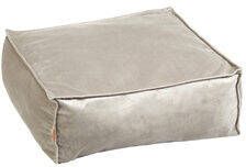 Designed by Lotte Velveti Ligkussen Kat Fluweel Grijs 50x50x20 cm