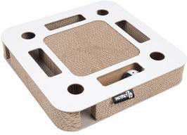 District 70 Spy Kattenspeelgoed 35x35x6 cm Wit