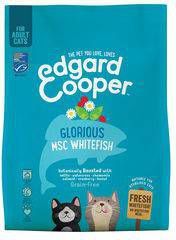4x Edgard&amp, Cooper Kattenvoer Verse Wit Vis 1, 75 kg