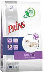 Prins Vitalcare Dieet Struvite & Calciumoxalate kattenvoer 5 kg + gratis Prins NatureCare blik kattenvoer
