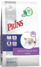 Prins Vitalcare Dieet Weight Reduction & Diabetic kattenvoer 5 kg + gratis Prins NatureCare blik kattenvoer