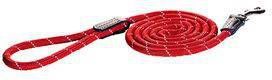 Rogz Rope Lijn Lang Rood Hondenriem 180X0.6 cm