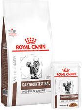 Royal Canin Gastro Intestinal Moderate Calorie Kat Combi 2 kg + 12 x 85 g