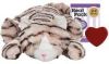 Snuggle Puppy Kattenknuffel met hartslag grijs en wit online kopen