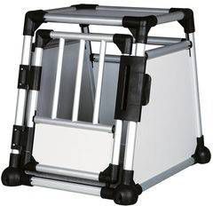 Trixie Vervoersbox Auto Lichtgrijs Autohondenbench 48x57x64 cm